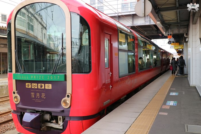 《日本中部旅遊》雪月花|(上)新潟縣的紅色玻璃屋景觀列車