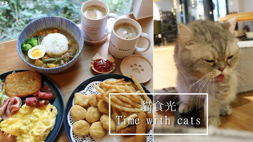 《台北貓咪咖啡》貓食光|不限時咖啡館也是愛心貓中途，公館站台電大樓站