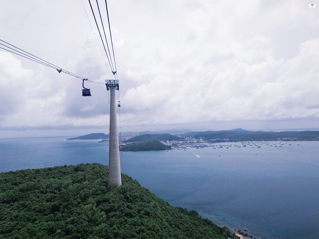 《越南富國島景點》香島跨海纜車|全世界最長空中纜車,直通太陽世界樂園 - 第7張圖