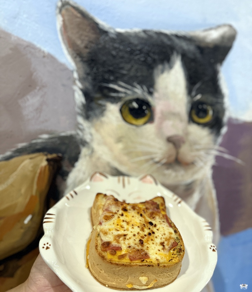 《九份貓咪餐廳》九份奇喵時光|貓咪主題輕食館,貓咪造型生吐司 - 第12張圖