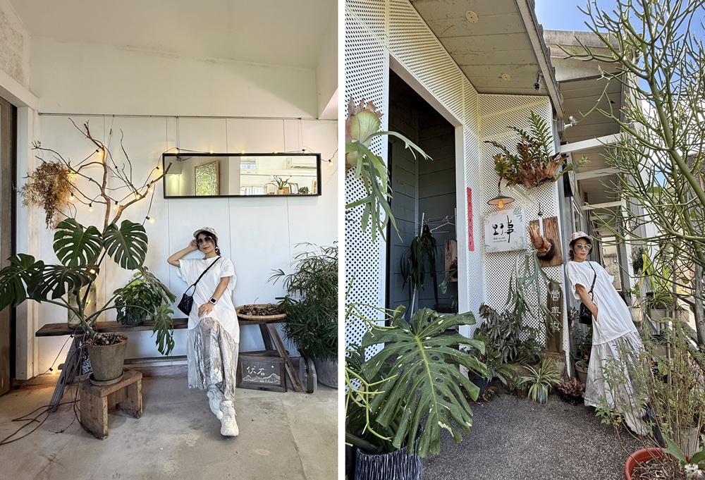 《九份貓咪茶館》野事草店│純白釘畫藝廊系咖啡館,藥草茶概念空間 - 第3張圖 《九份貓咪茶館》野事草店│純白釘畫藝廊系咖啡館,藥草茶概念空間