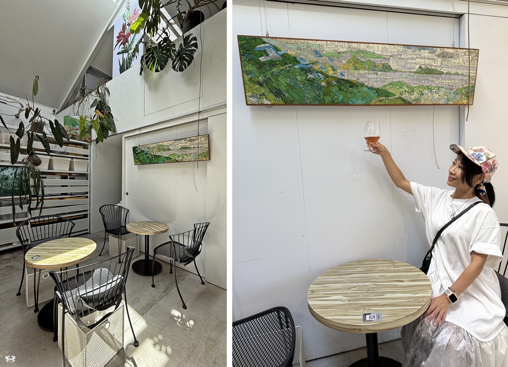 《九份貓咪茶館》野事草店│純白釘畫藝廊系咖啡館,藥草茶概念空間 - 第7張圖 《九份貓咪茶館》野事草店│純白釘畫藝廊系咖啡館,藥草茶概念空間