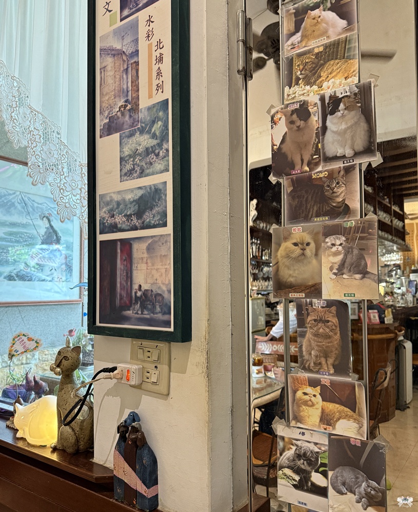 《新竹貓咪咖啡》愛上咖啡│溫暖的藝術氣質與高級瓷器下午茶 - 第13張圖 《新竹貓咪咖啡》愛上咖啡│溫暖的藝術氣質與高級瓷器下午茶