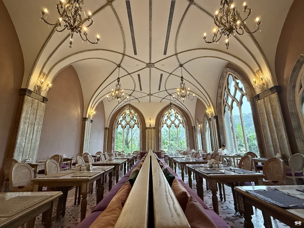 《苗栗住宿》格拉斯行館|哥德式莊園城堡，法式餐廳一泊二食(下)