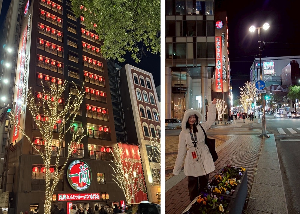 《日本福岡美食》一蘭拉麵 總本店｜24小時營業，晚上舞蹈表演必看