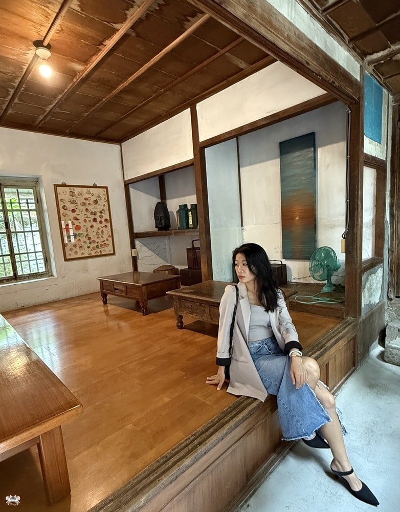 《新竹北埔茶館》水井茶堂| 北埔老街，在古蹟老宅擂茶DIY