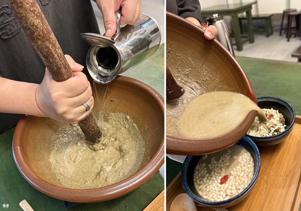 《新竹北埔茶館》水井茶堂| 北埔老街，在古蹟老宅擂茶DIY