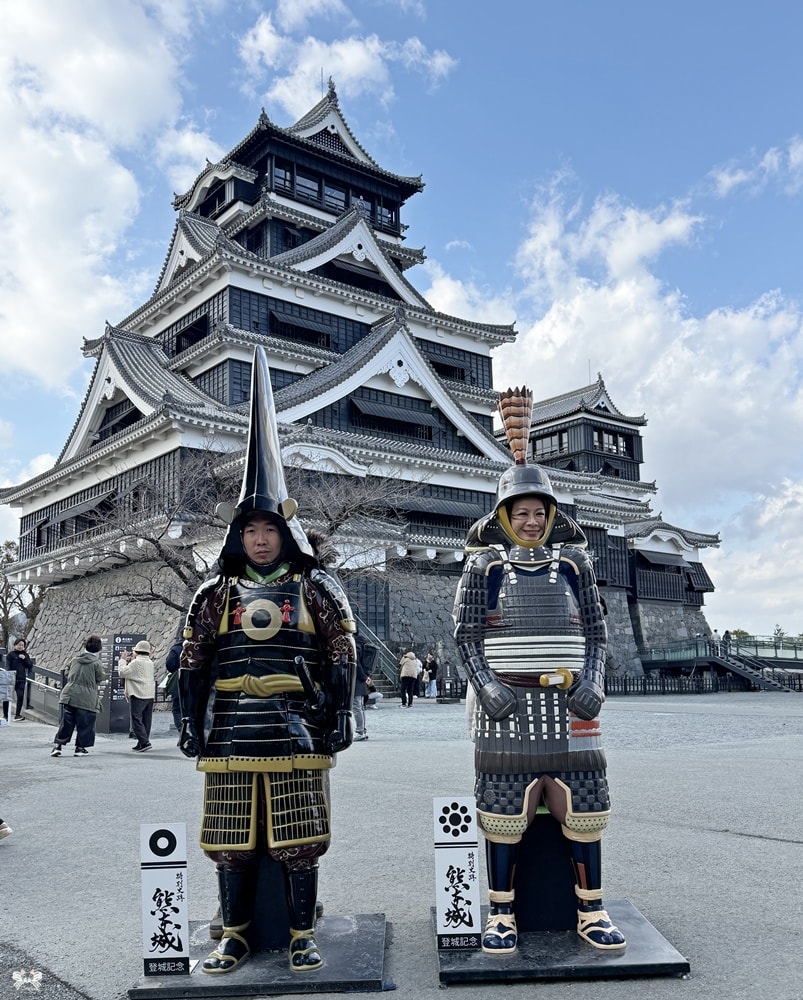 《日本九州景點》熊本城|日本三大名城，櫻之馬場城彩苑