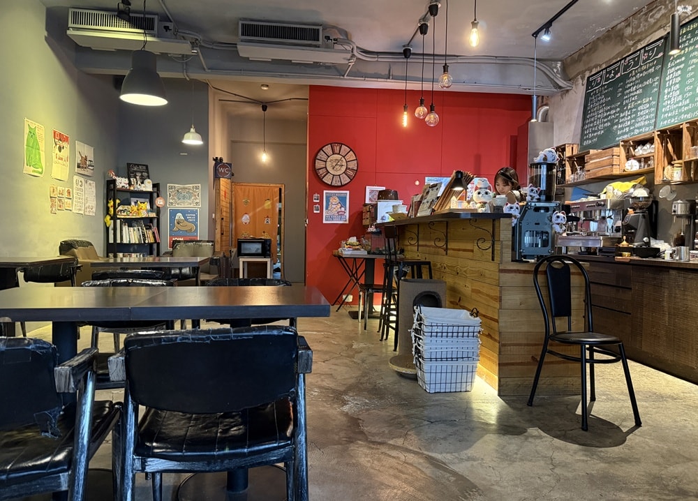 《桃園貓咪咖啡》貓舌咖啡|日式文青質感小店，甜點太好吃了！
