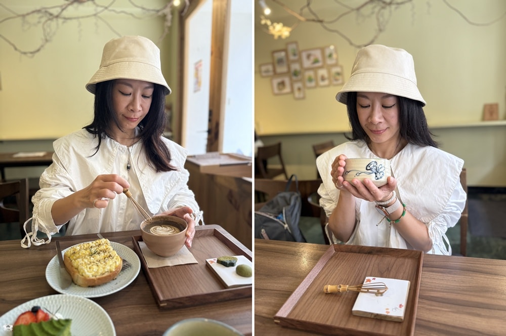 《台北貓咪茶館》Aki matcha bar|手刷抹茶專門店，抹茶控請朝聖