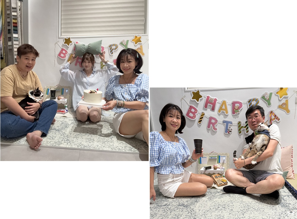 【包養貓咪日誌】捏捏四歲生日快樂！扮裝一日全家店長