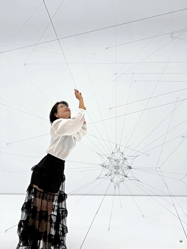 《展覽》托馬斯．薩拉切諾：共織宇宙|新北市美術館，建築展覽都值得再訪